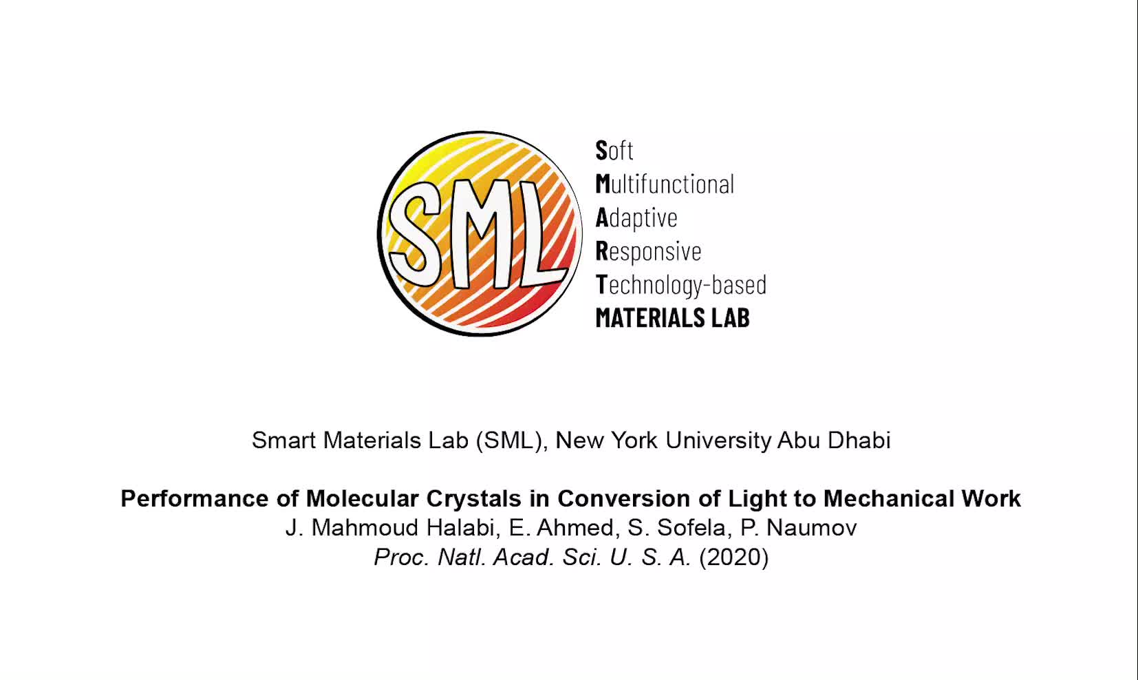 Performance Of Molecular Crystals In Conversion Of Light To Mechanical Work Pnas